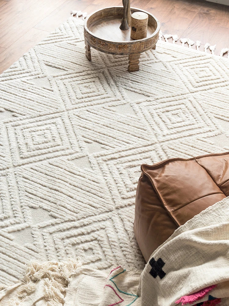 Ivory Boho Rug
