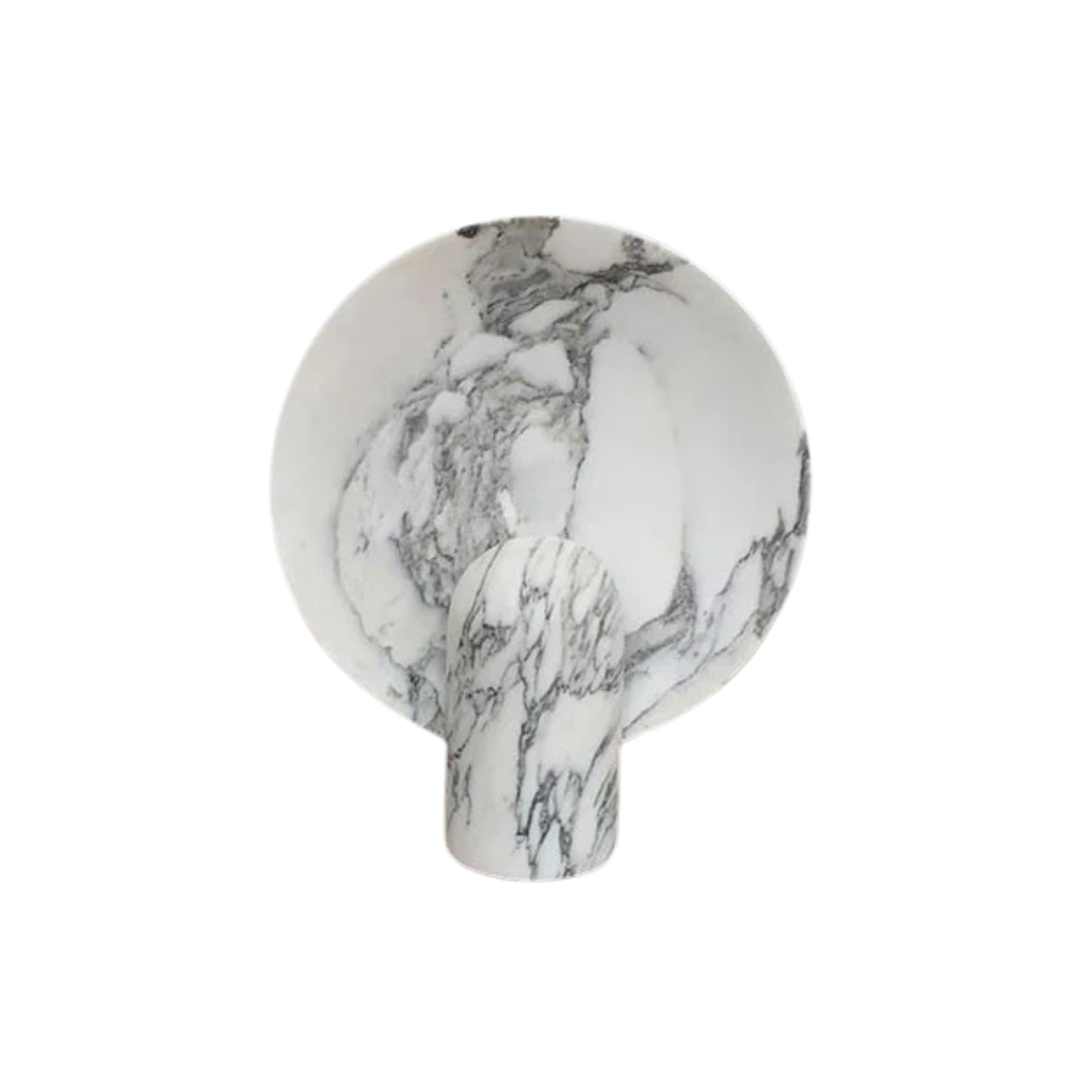 Homio Decor Arabescato Calacatta Marble Orbit Lamp