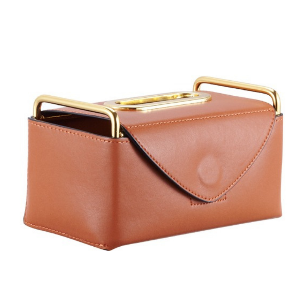 Leather Tissue Box - Homio Decor