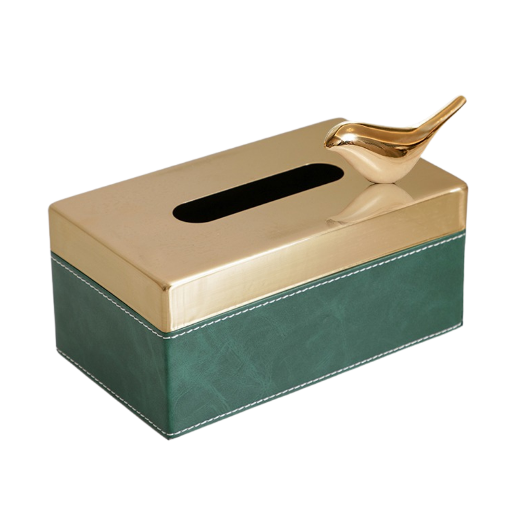 Metal Lid Tissue Box - Homio Decor