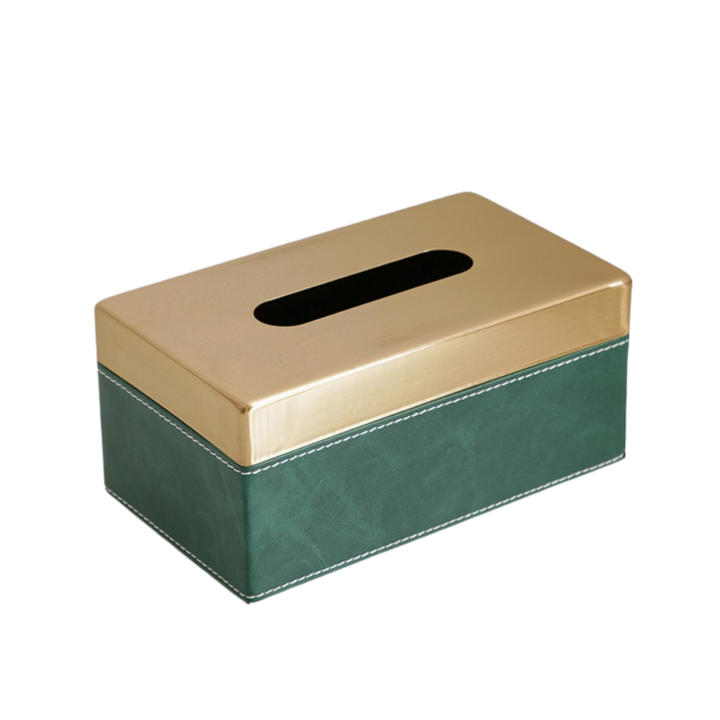 Metal Lid Tissue Box - Homio Decor