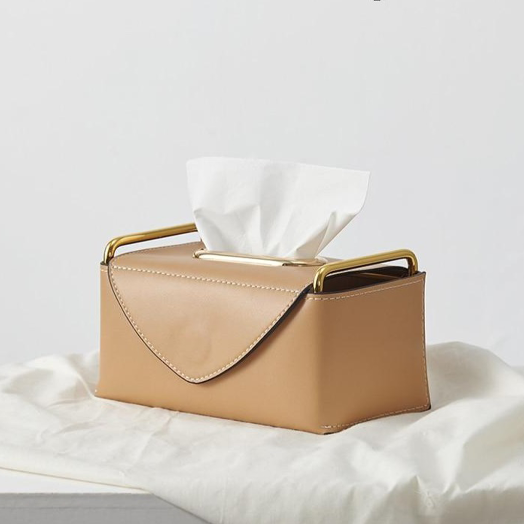 Leather Tissue Box - Homio Decor