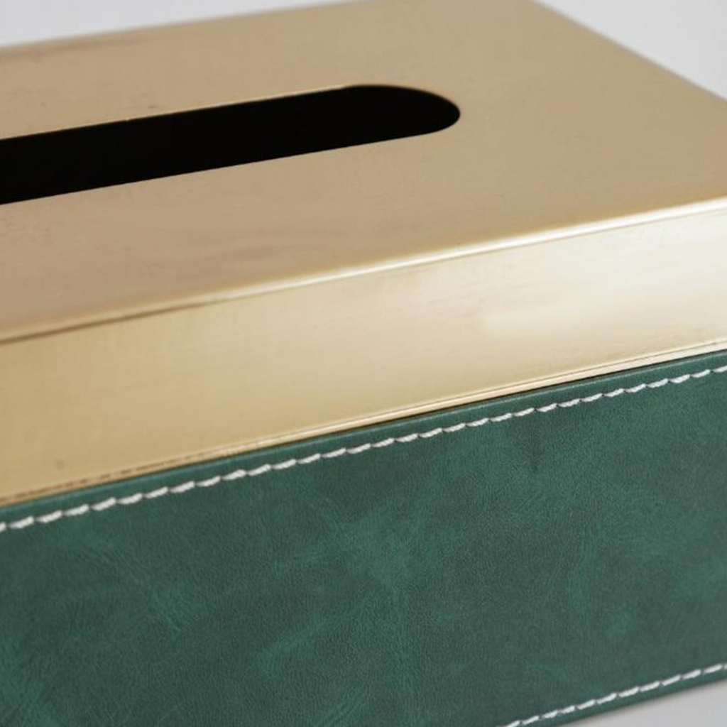Metal Lid Tissue Box - Homio Decor