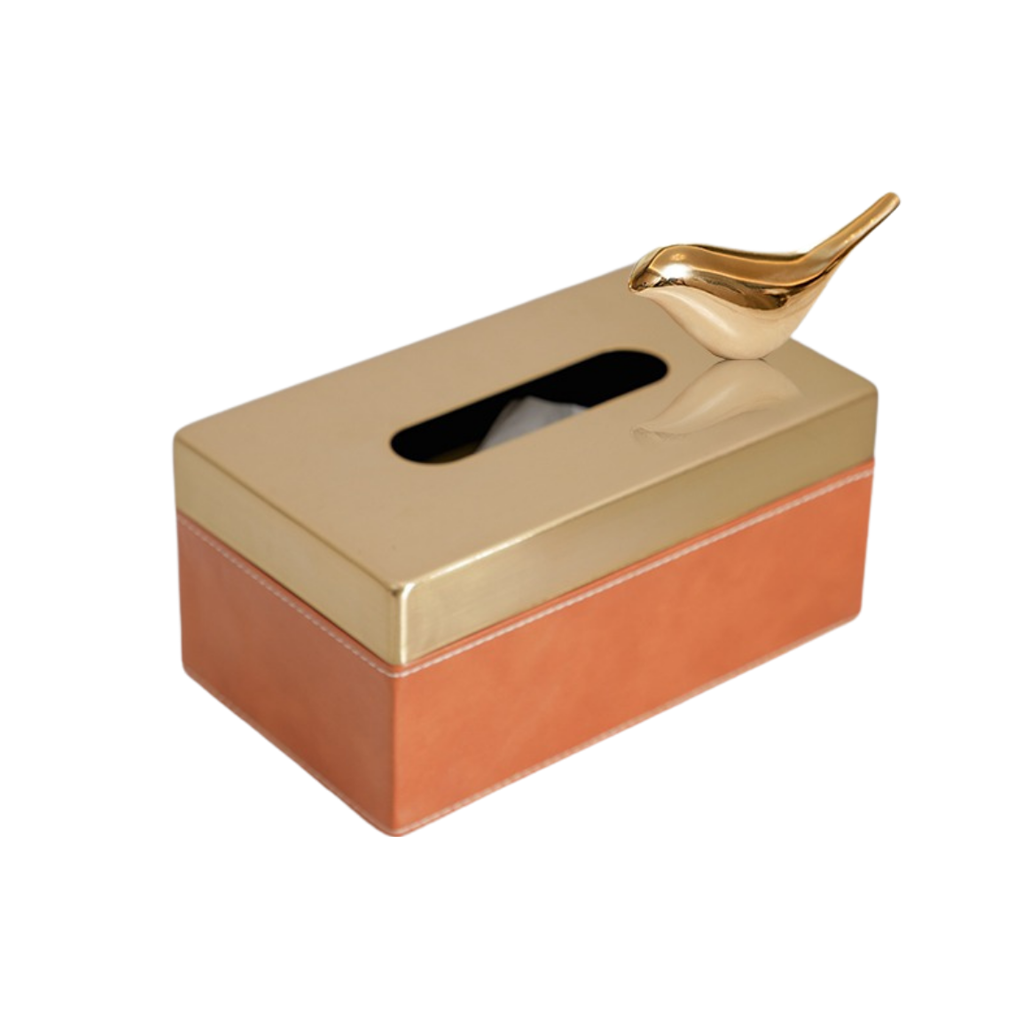 Metal Lid Tissue Box - Homio Decor