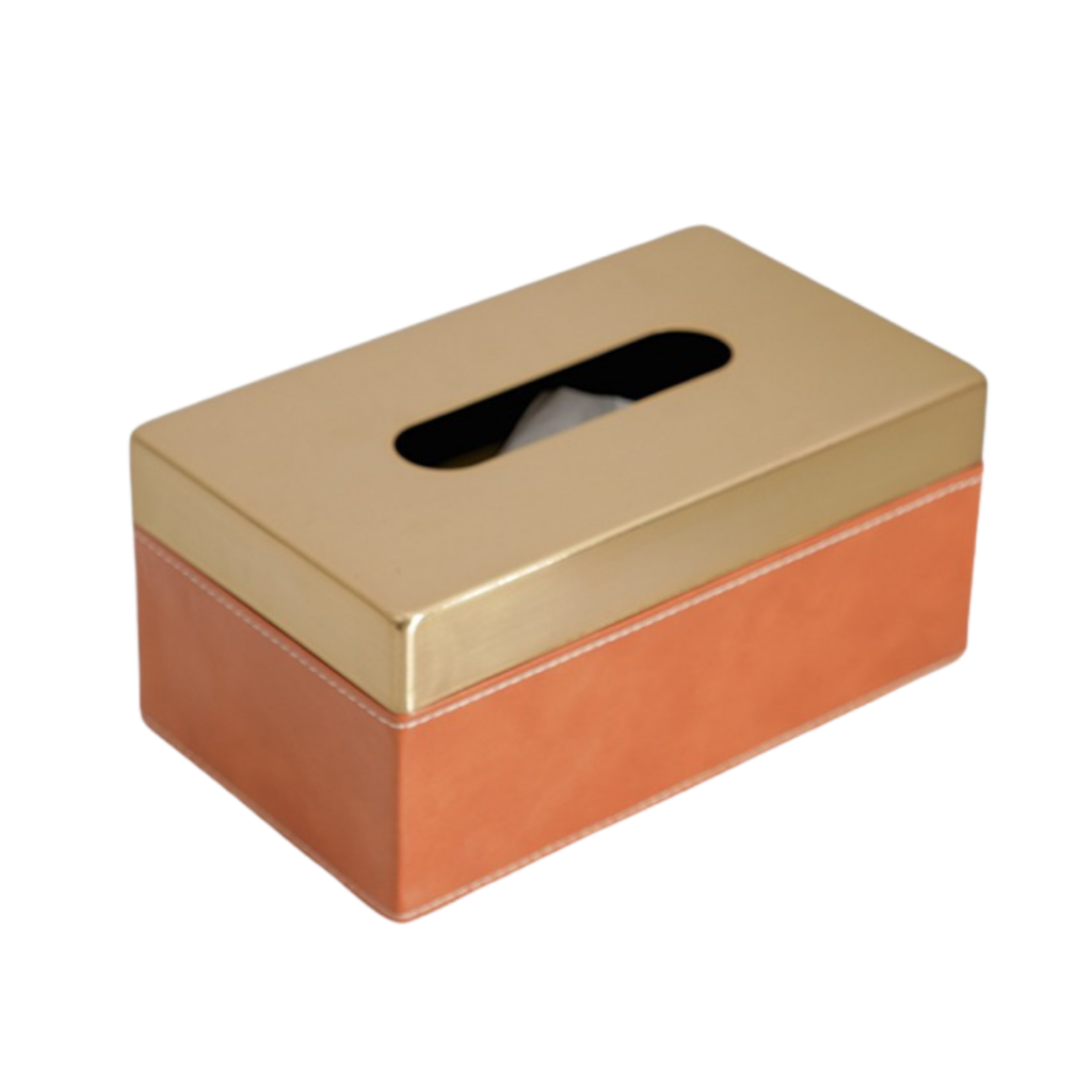 Metal Lid Tissue Box - Homio Decor