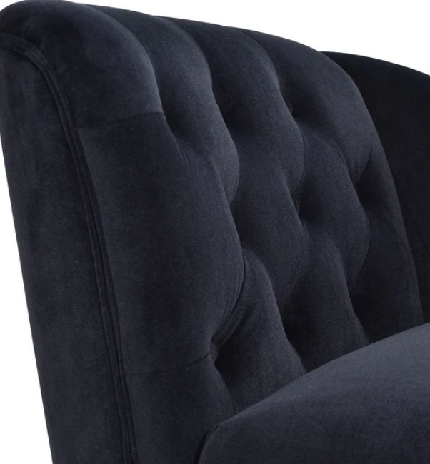 Right Arm Victorian Velvet Chaise Lounge - Homio Decor