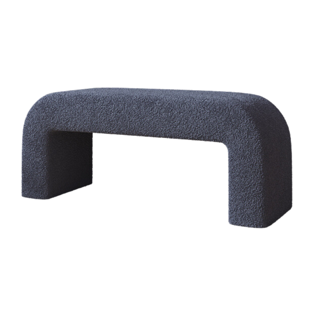 Japandi Style Teddy Bench - Homio Decor