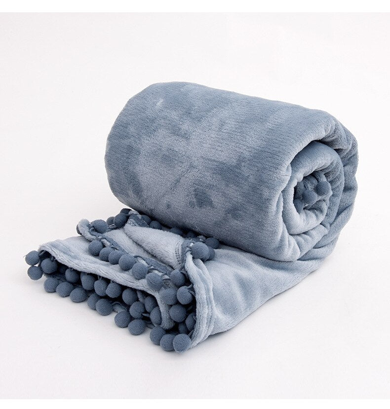 Elegant Flannel Blanket - Homio Decor