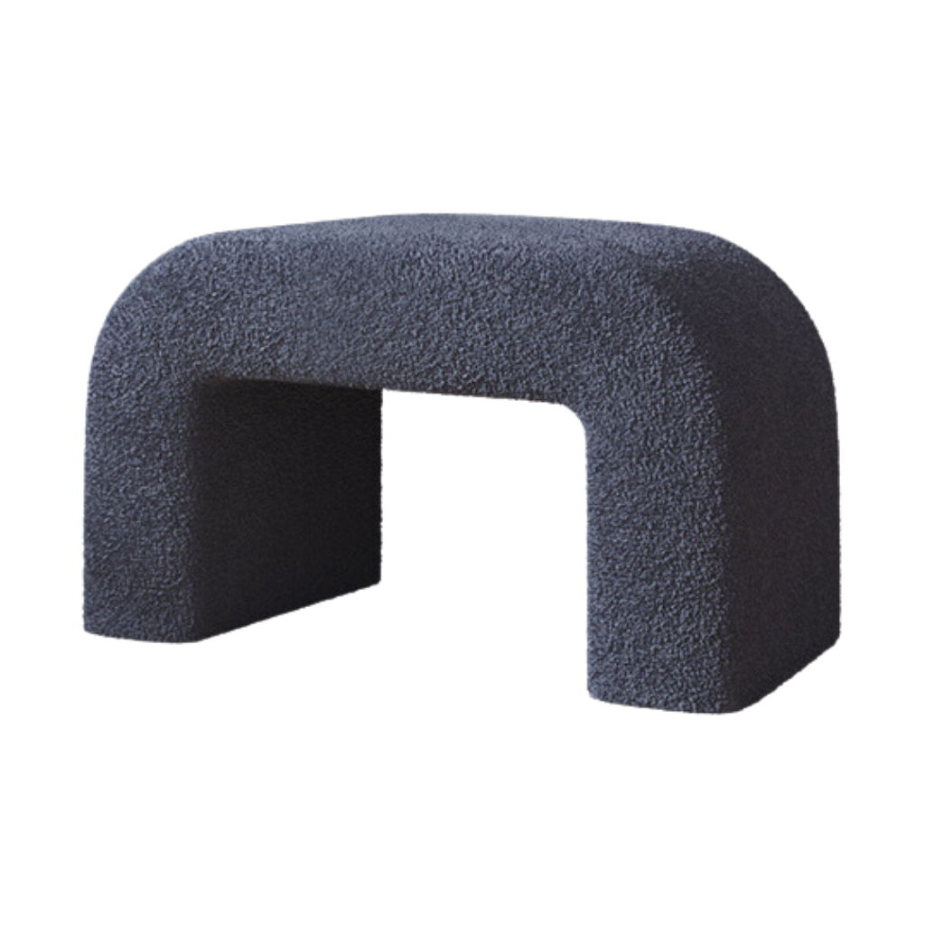 Japandi Style Teddy Bench - Homio Decor
