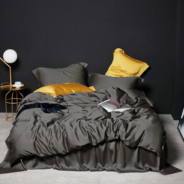 Luxury Silk Bedding Set - Homio Decor