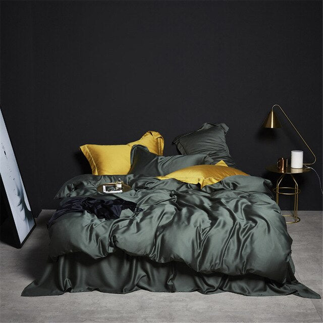 Luxury Silk Bedding Set - Homio Decor