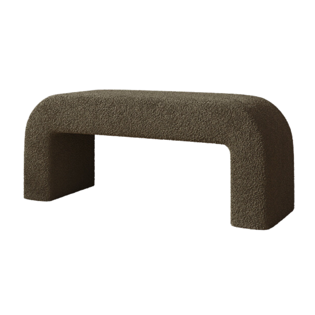 Japandi Style Teddy Bench - Homio Decor
