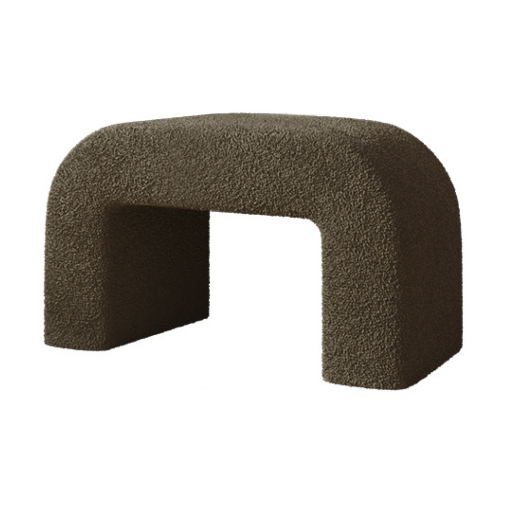 Japandi Style Teddy Bench - Homio Decor
