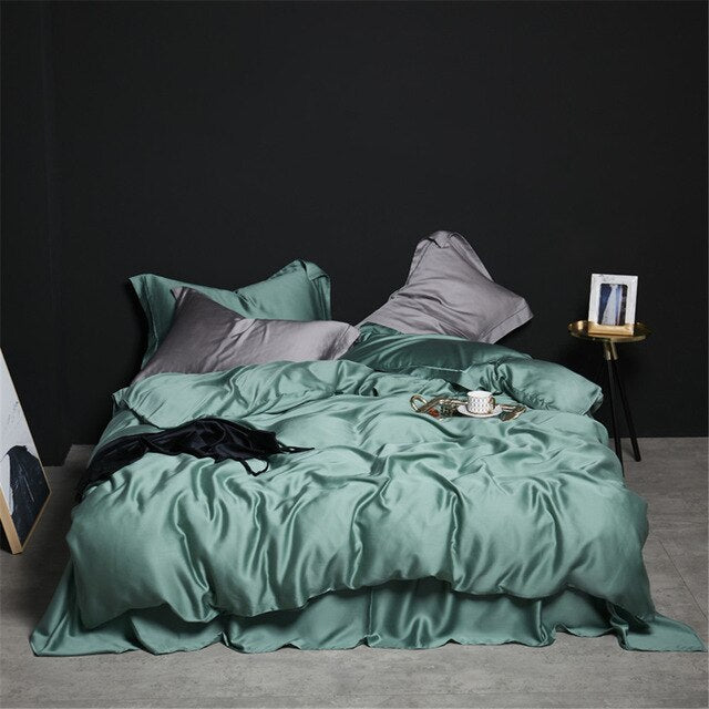 Luxury Silk Bedding Set - Homio Decor