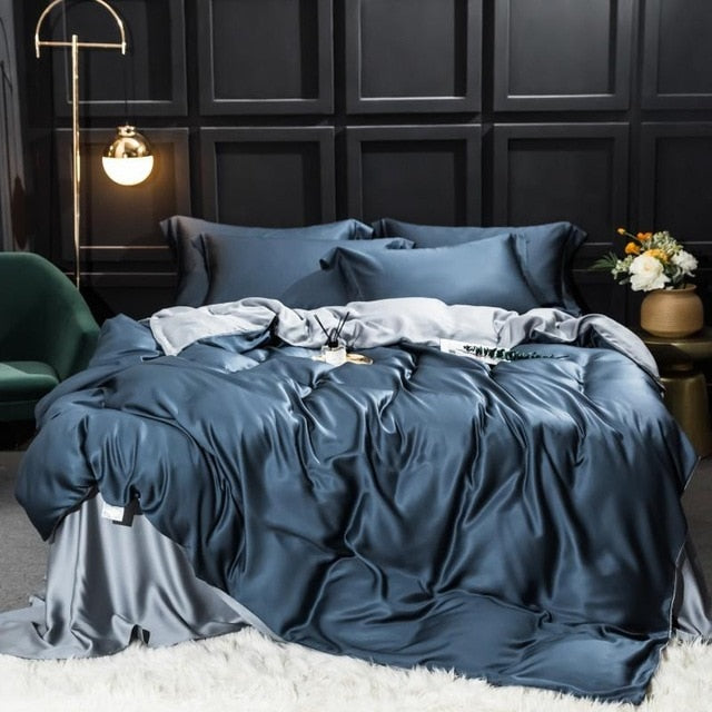 All Season Silk Bedding Set - Homio Decor