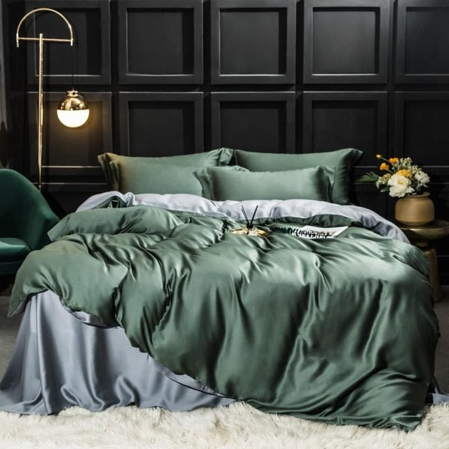 All Season Silk Bedding Set - Homio Decor