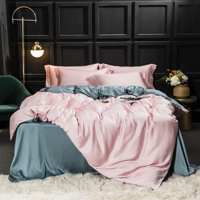 All Season Silk Bedding Set - Homio Decor