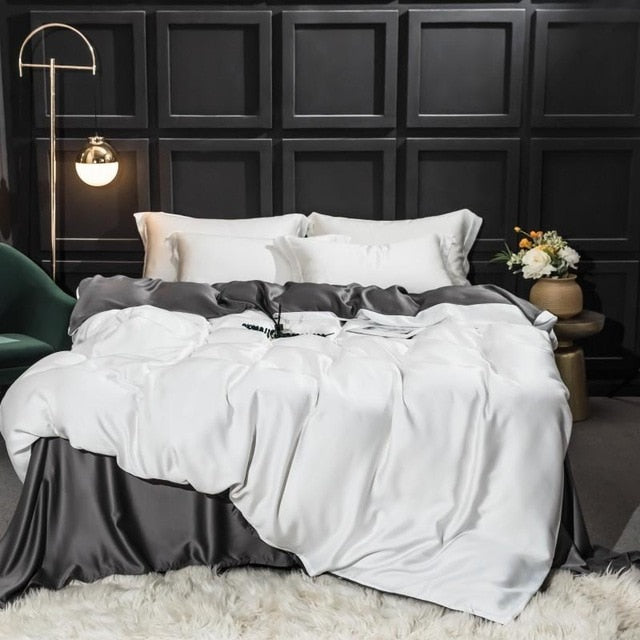 All Season Silk Bedding Set - Homio Decor
