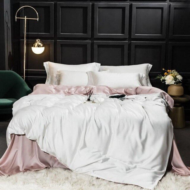 All Season Silk Bedding Set - Homio Decor