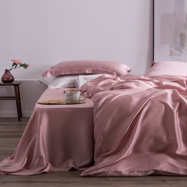 Elegant Silk Bedding Set - Homio Decor