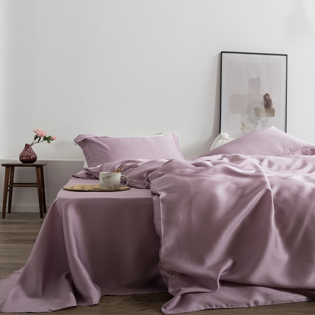 Elegant Silk Bedding Set - Homio Decor