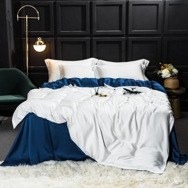 All Season Silk Bedding Set - Homio Decor