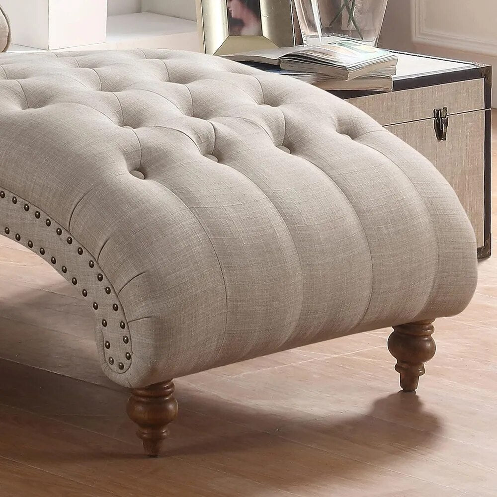Upholstered Lounge Chair with Toss Pillow - Homio Decor