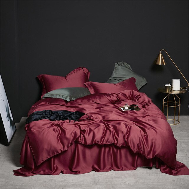 Luxury Silk Bedding Set - Homio Decor