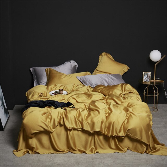 Luxury Silk Bedding Set - Homio Decor