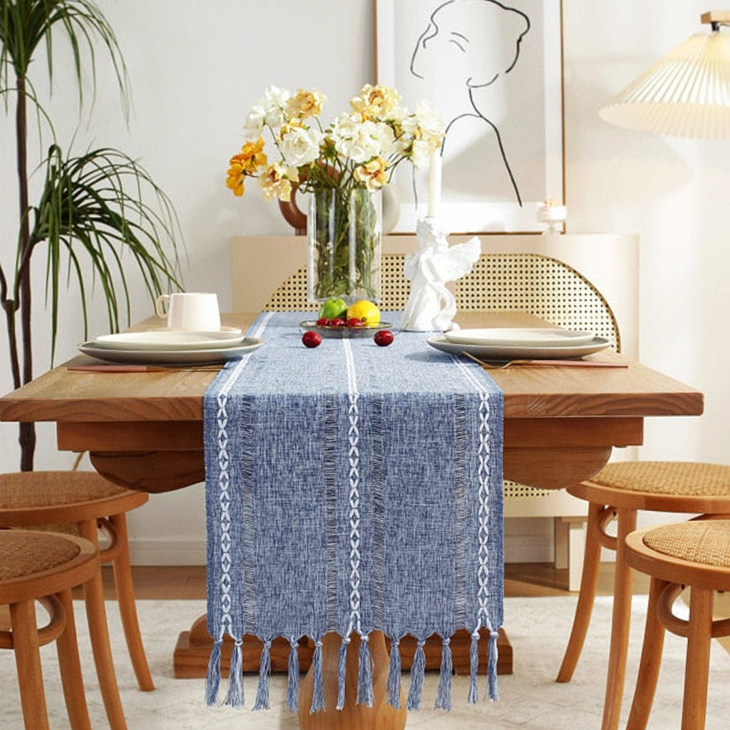 Linen Table Runner - Homio Decor