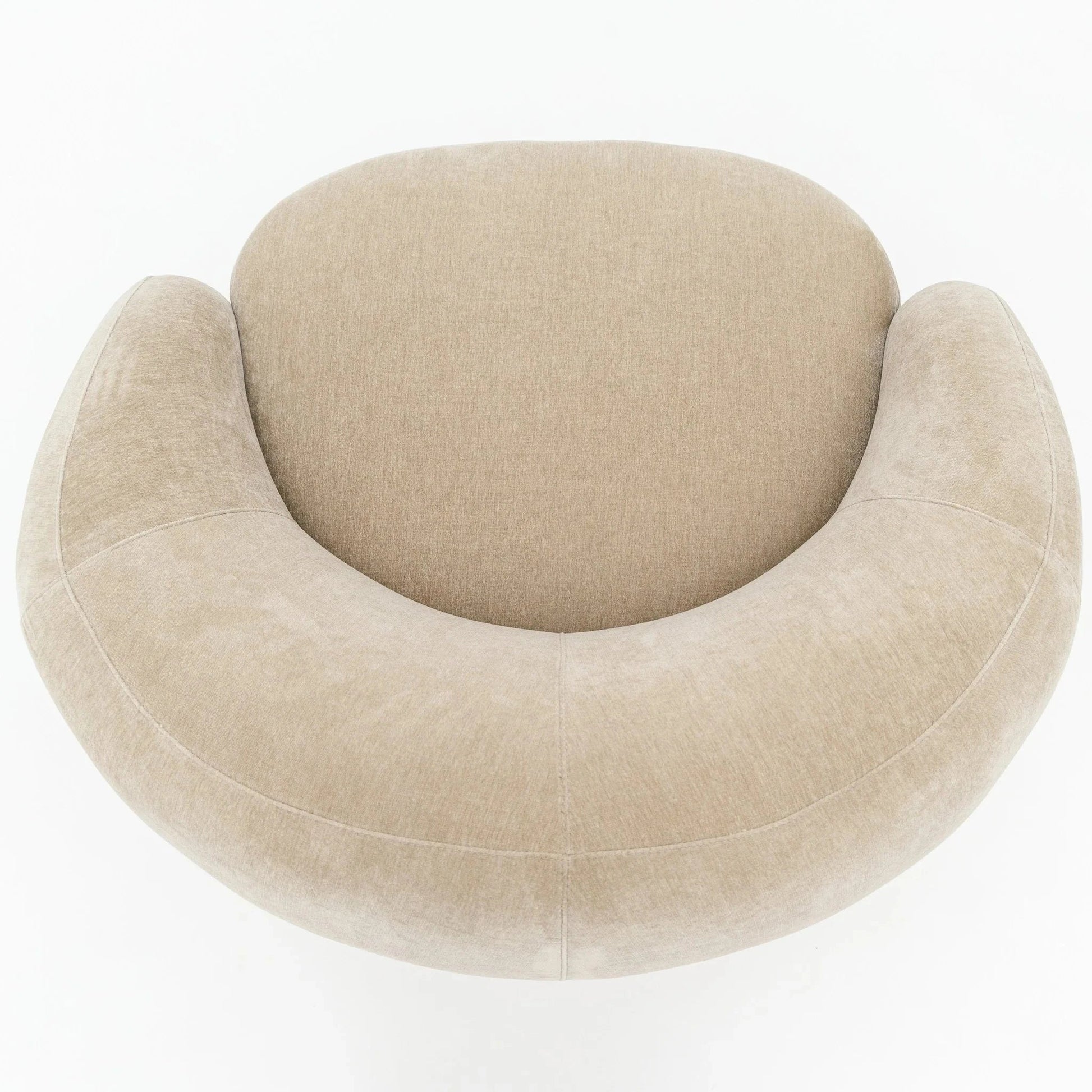 Homio Decor Boucle Curved Chair