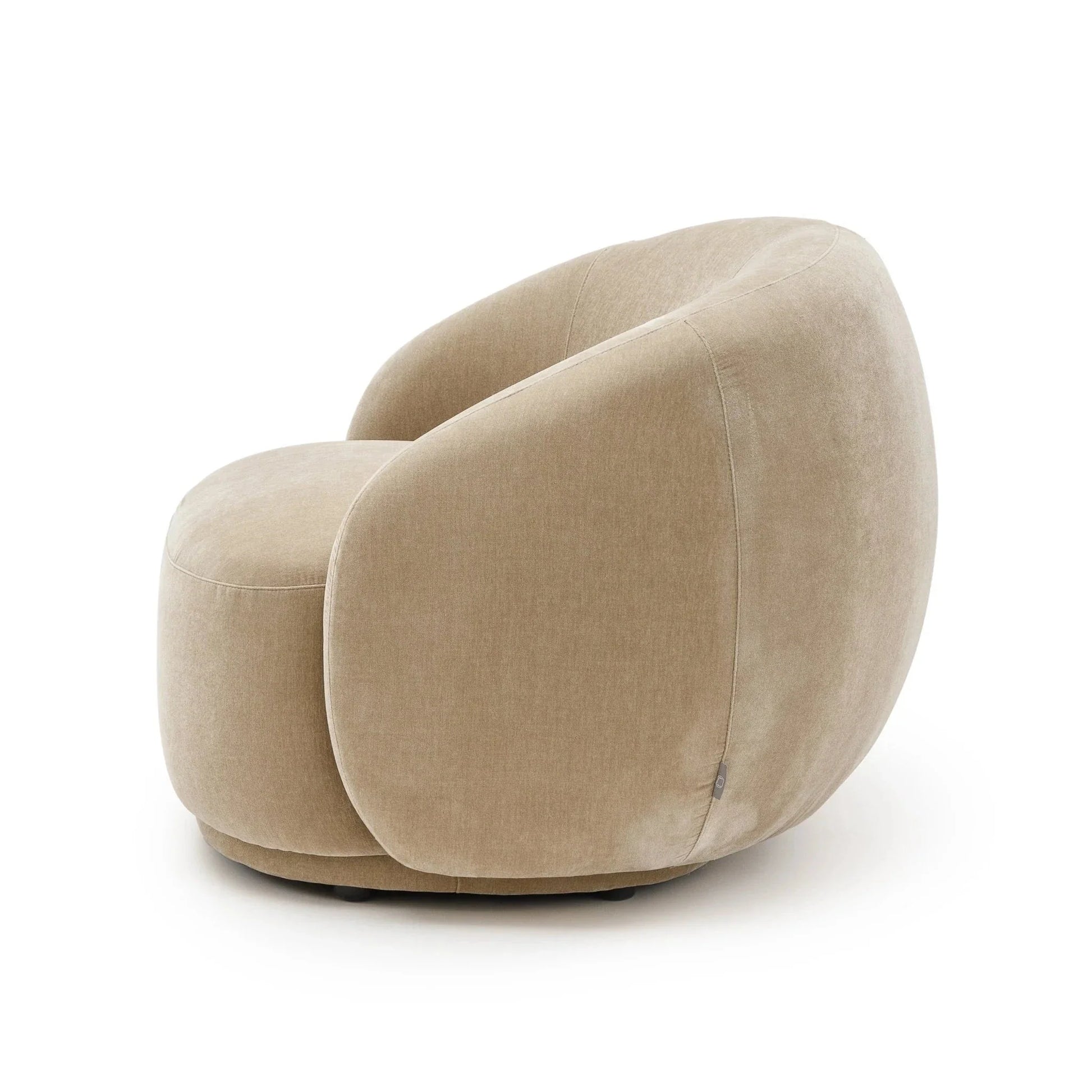 Homio Decor Boucle Curved Chair