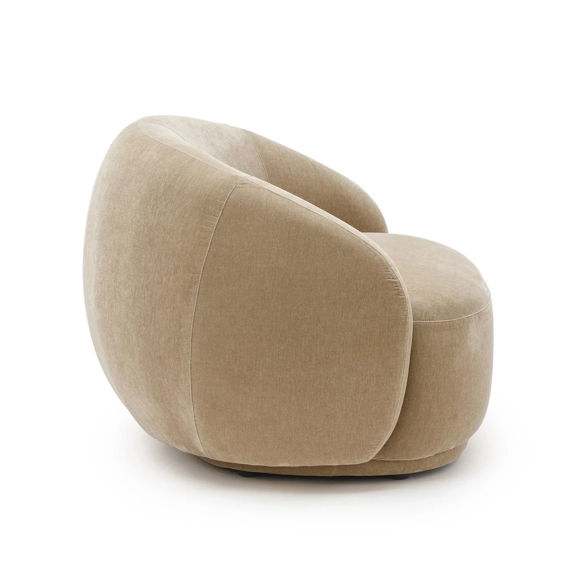 Homio Decor Boucle Curved Chair