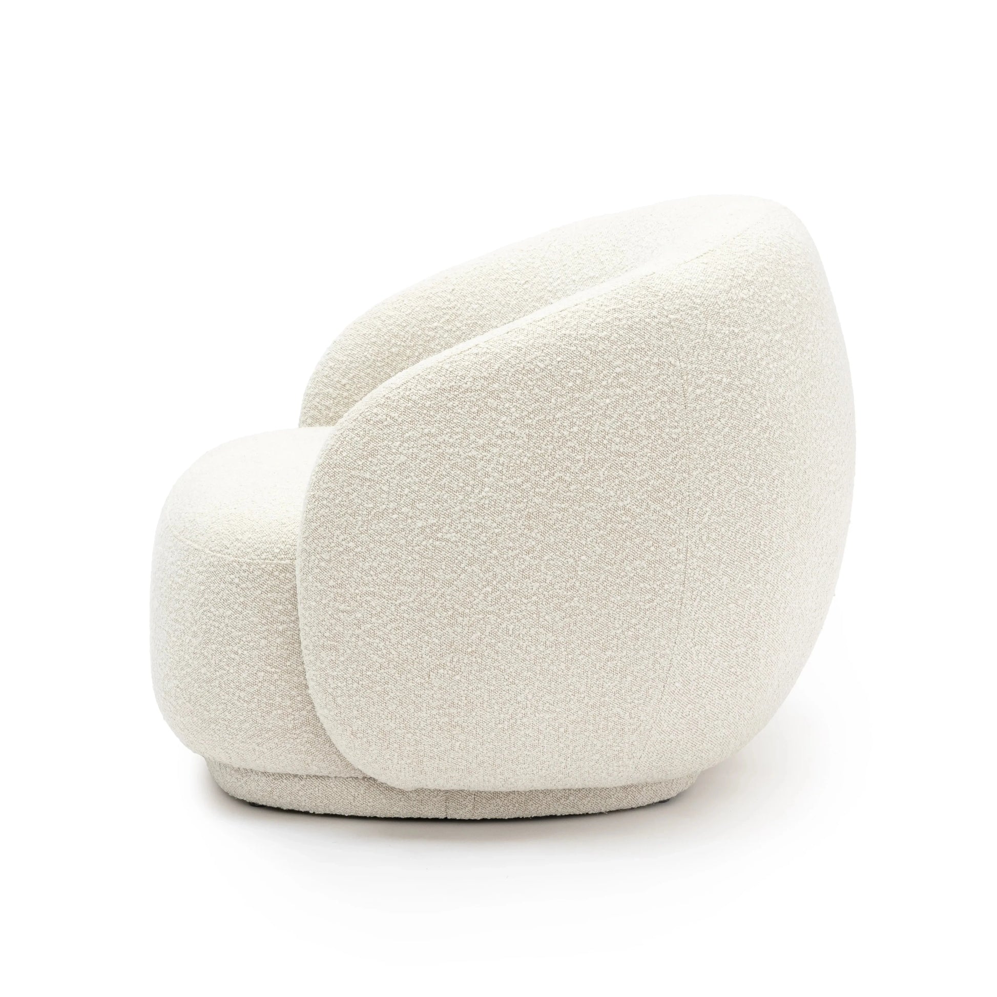 Homio Decor Boucle Curved Chair