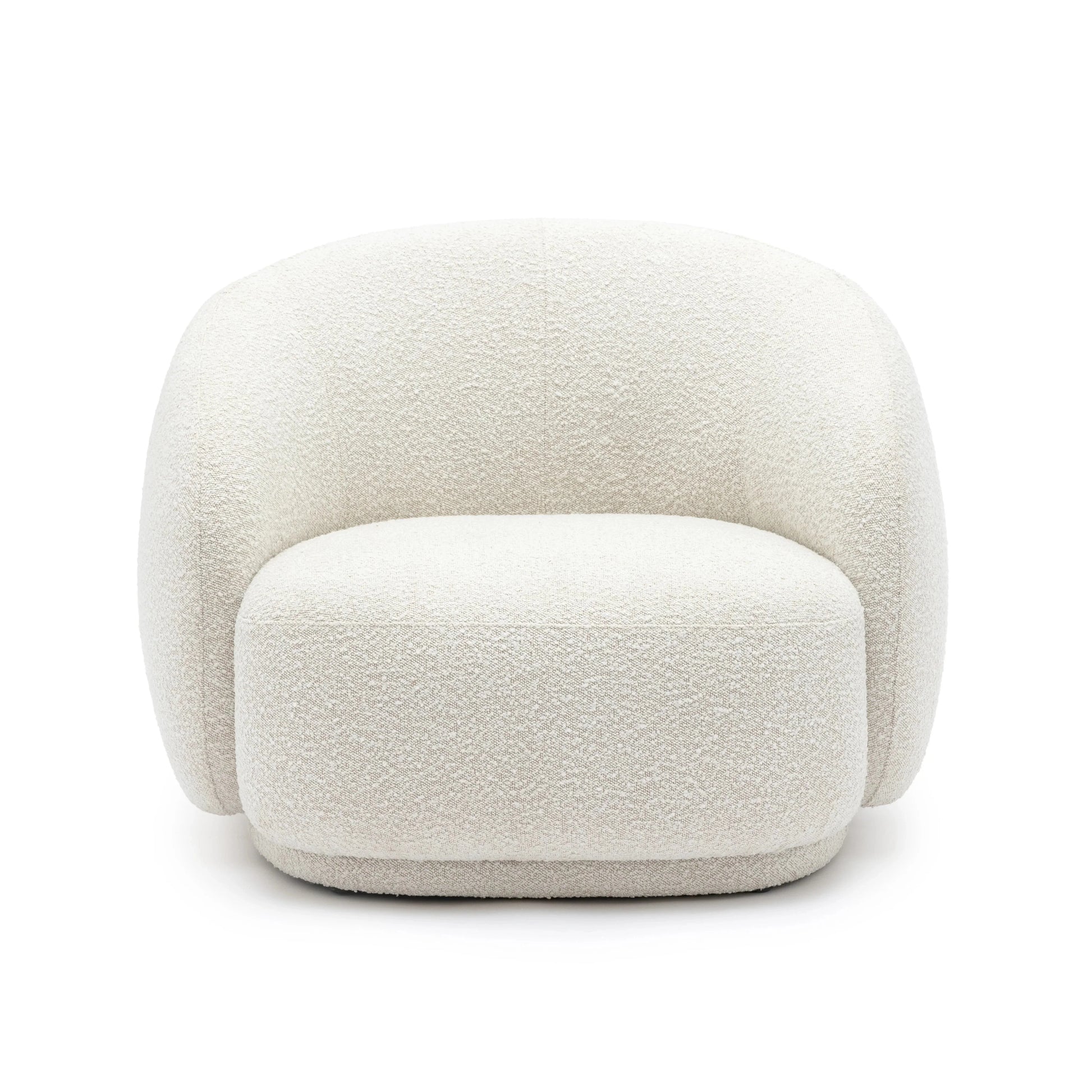 Homio Decor Boucle Curved Chair
