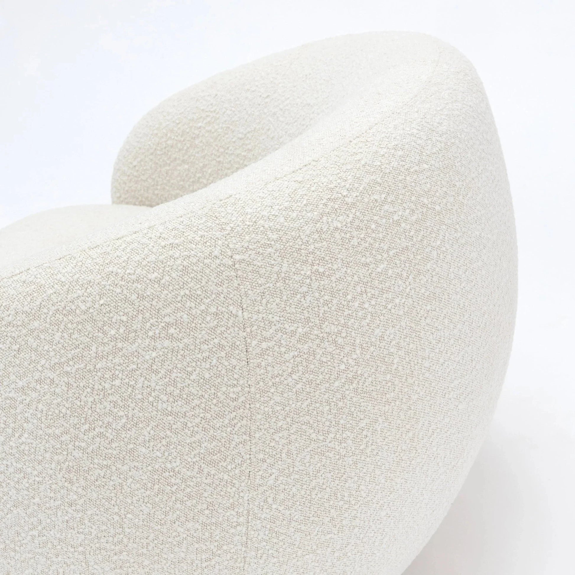Homio Decor Boucle Curved Chair