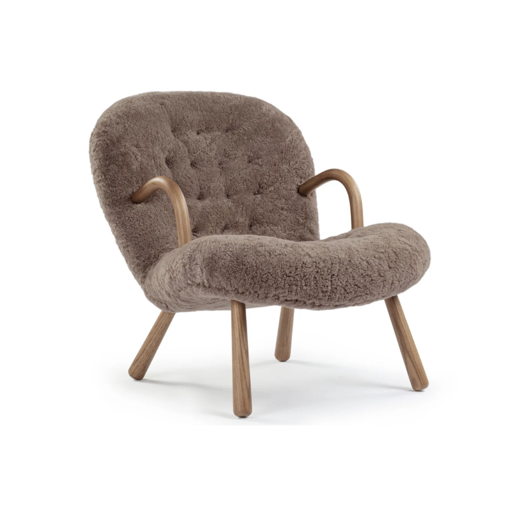 Genuine Sheepskin Chair - Homio Decor
