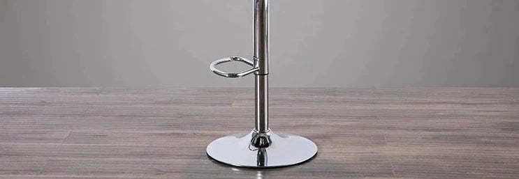 Classic Leather Bar Stool - Homio Decor