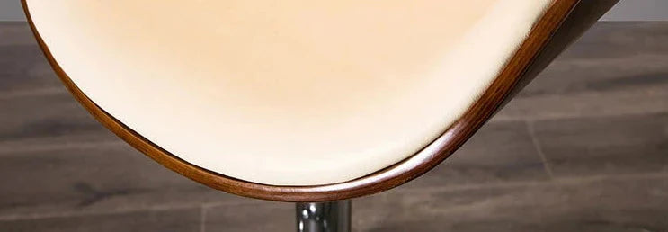 Classic Leather Bar Stool - Homio Decor