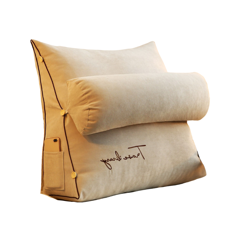Reading Cushion with Pocket - Homio Decor
