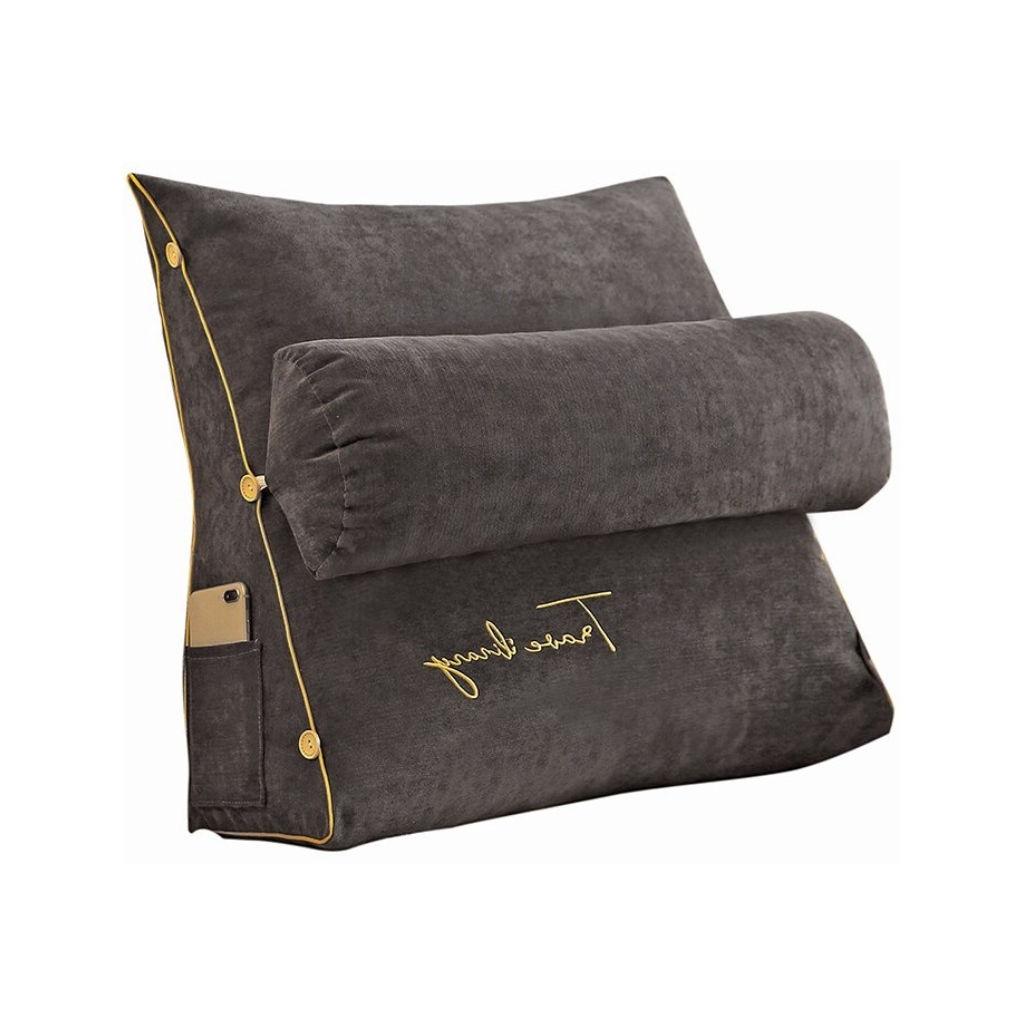 Reading Cushion with Pocket - Homio Decor