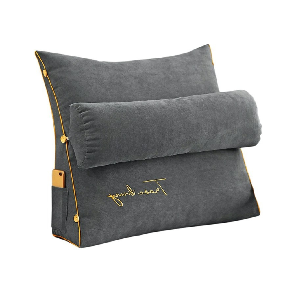 Reading Cushion with Pocket - Homio Decor