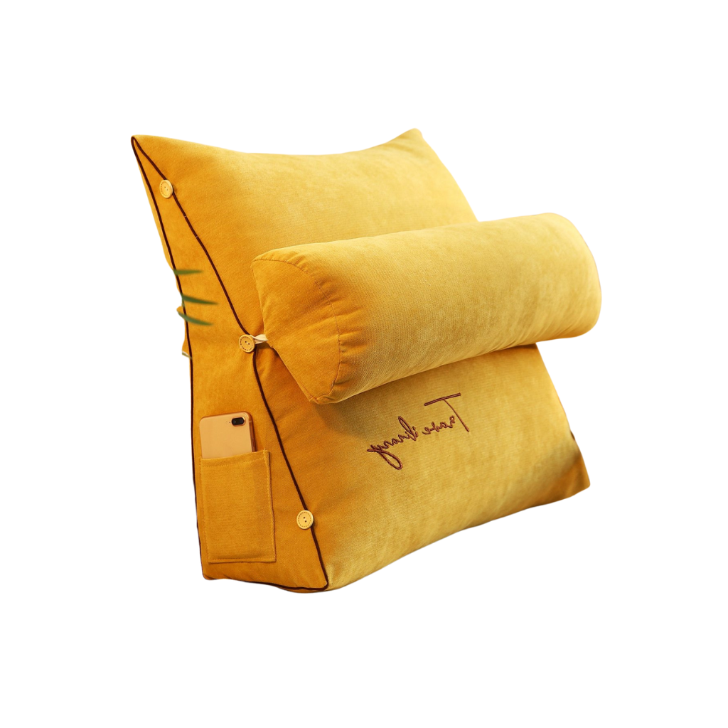 Reading Cushion with Pocket - Homio Decor