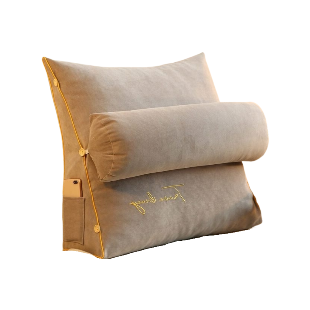 Reading Cushion with Pocket - Homio Decor