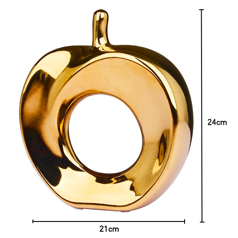 Modern Apple Ornament - Homio Decor