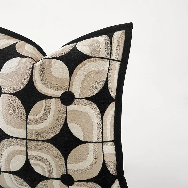 Homio Decor Decorative Accessories Noir Bloom Cushion