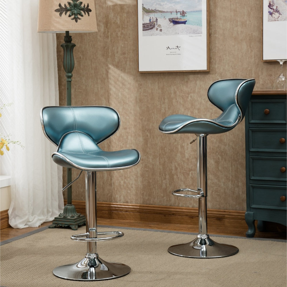 Adjustable Masaccio Bar Stool (Set of 2) - Homio Decor