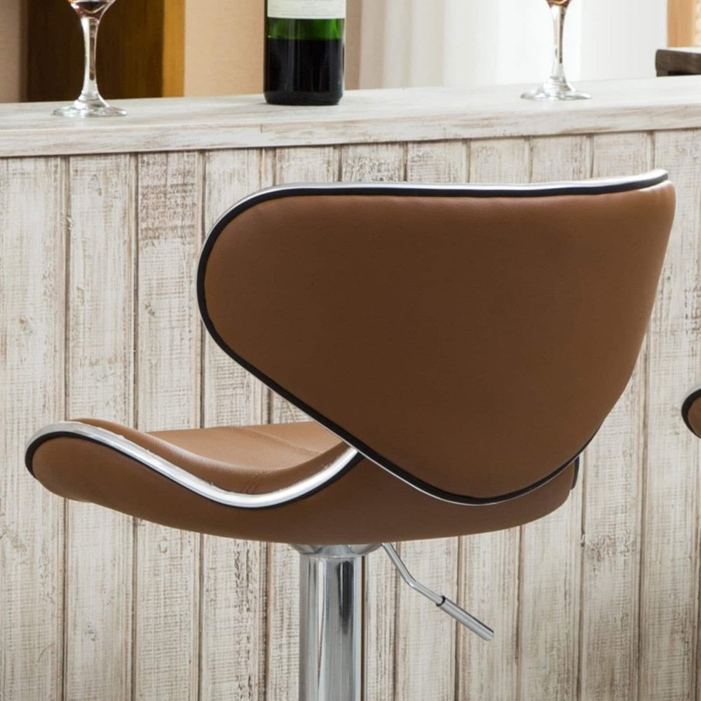Adjustable Masaccio Bar Stool (Set of 2) - Homio Decor