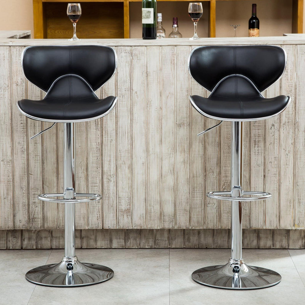 Adjustable Masaccio Bar Stool (Set of 2) - Homio Decor