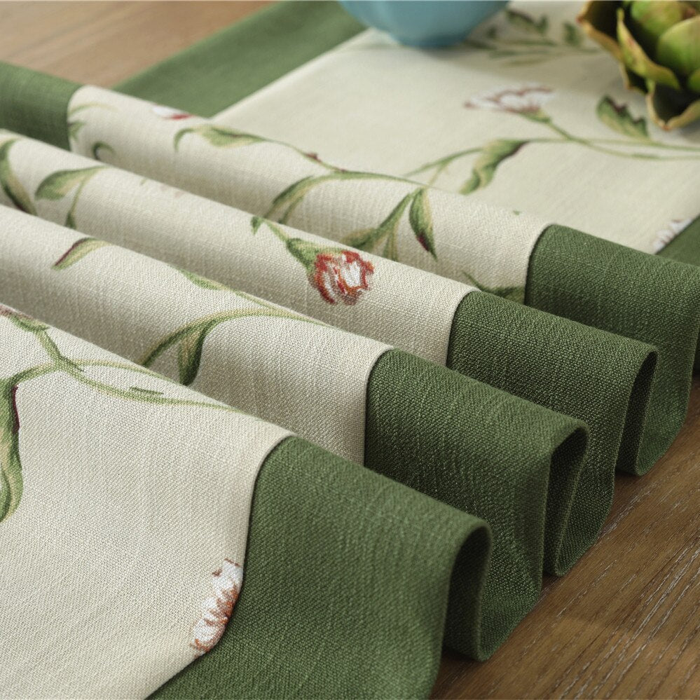Elegant Spring Table Runner - Homio Decor